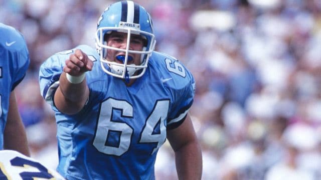 Jeff Saturday's game exploded at UNC and continued in the NFL in a career likely destined for the Hall of Fame.