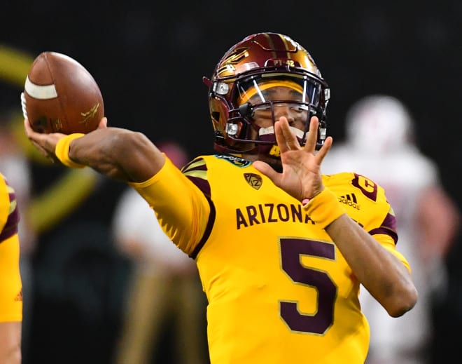 LSU officially signs transfer QB Jayden Daniels from Arizona State