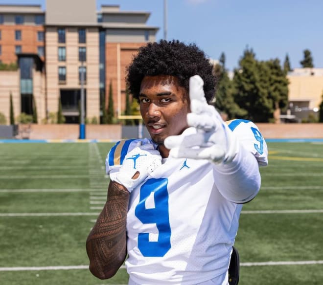 Four-star outside linebacker Zaydrius Rainey-Sale took an official visit to UCLA from May 17-19.