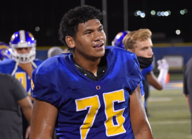 Four-star offensive tackle Kingsley Suamataia is one of USC's top remaining priorities in the 2021 recruiting class.