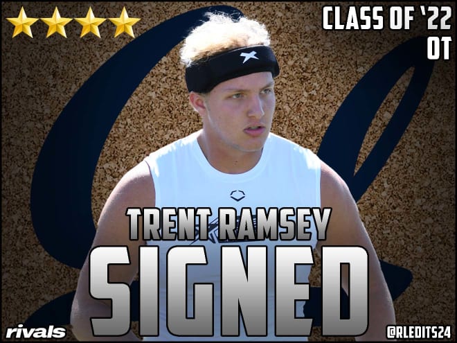 Trent Ramsey signs with Cal Bears