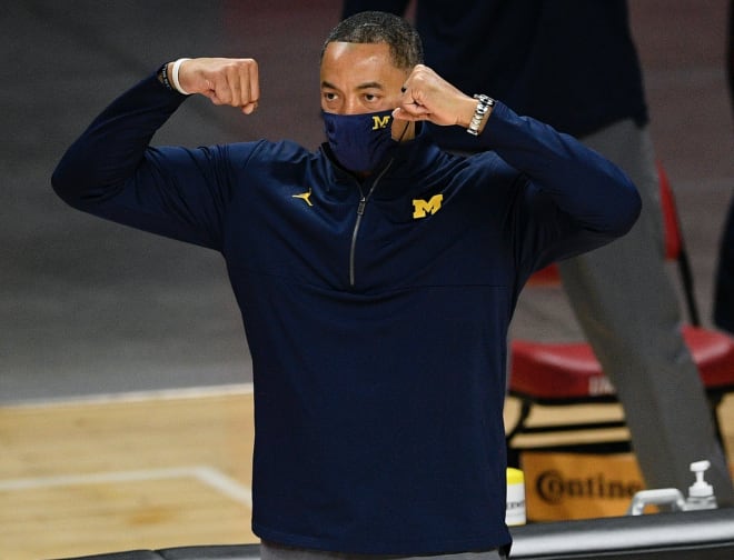 Michigan Wolverines football coach Juwan Howard has his team 8-0 after a win over Maryland