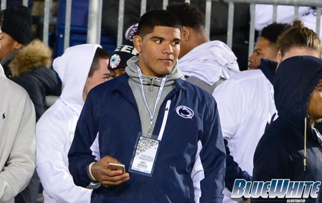 Scruggs attended Penn State's game against Ohio State this past season.