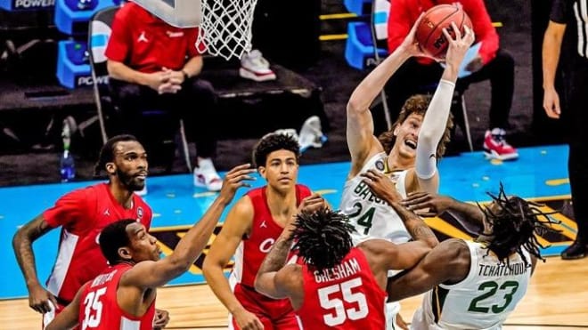 Baylor defeated Houston in the Final Four on Saturday in Indianapolis.