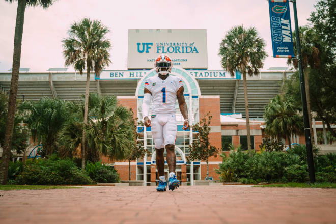 Copeland had 1,366 career receiving yards with Florida