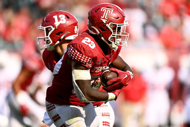 Edward Saydee and Temple's running game need to get something going Friday against a Tulsa defense that's among the worst in the country at defending the run. 