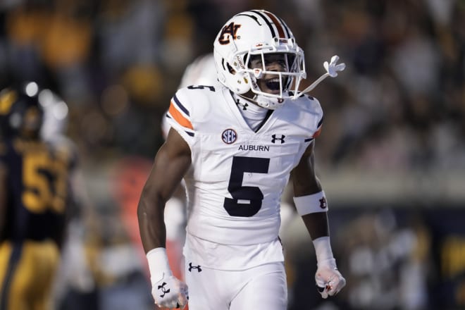 Jay Fair was second on Auburn last season with 31 catches to go with 324 yards receiving and 2 touchdowns.