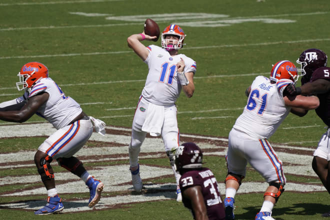 Florida quarterback Kyle Trask.