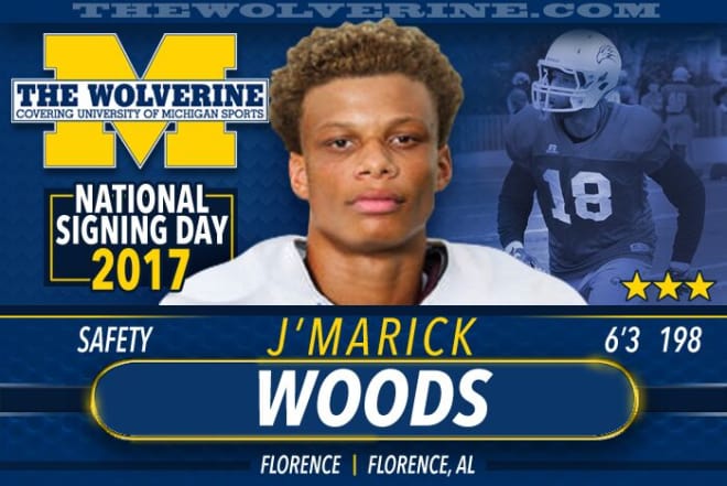 Woods is a long, rangy safety prospect who could ultimately grow into a speedy outside linebacker.
