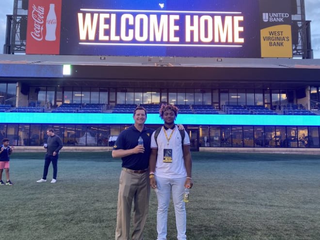 Thomas was impressed with his official visit to see the West Virginia Mountaineers football program.