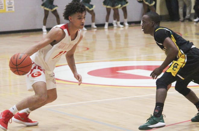Deion Harwood helped Goochland achieve its first regional title in basketball