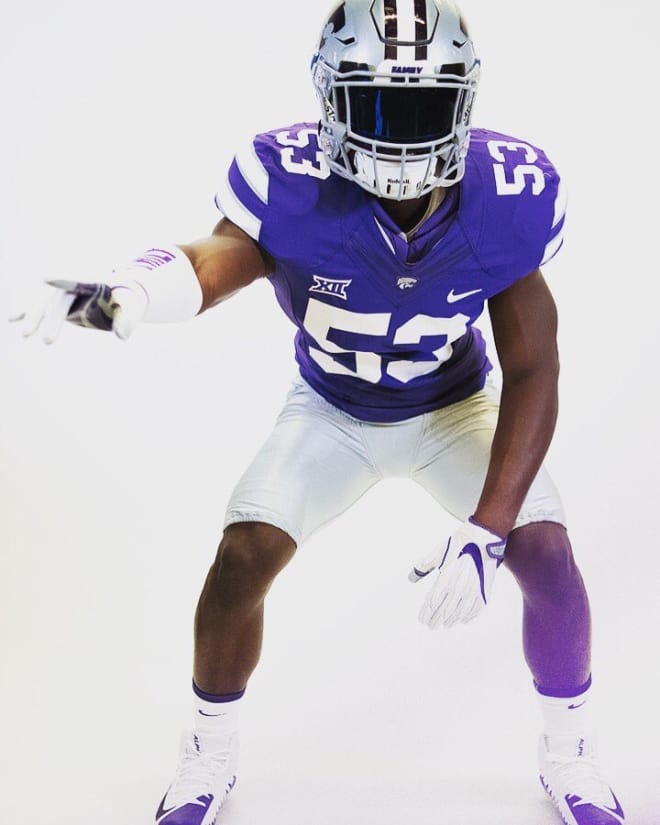 Yahwey Jeudy certainly enjoyed his official visit to K-State.