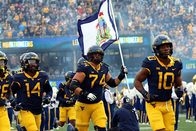 A look at the West Virginia Mountaineers football scholarship chart.