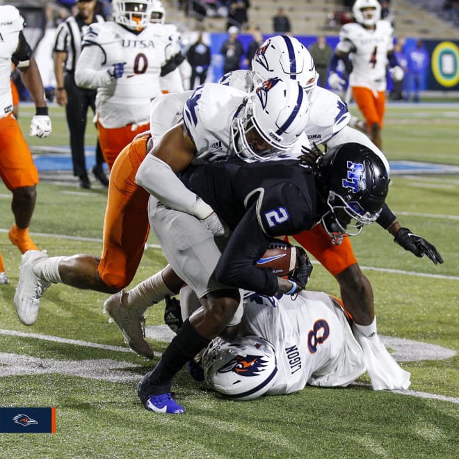 UTSA's defense limited Middle Tennessee's offense to just 84 yards rushing. 