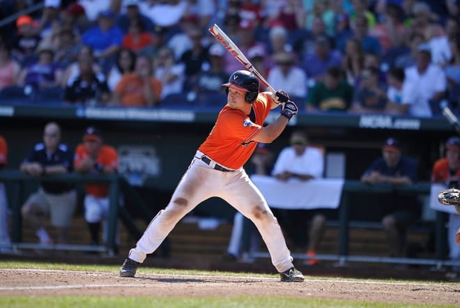 Matt Thaiss will enter the UVa Baseball Hall of Fame on Thursday after hitting .339 with 20 home runs and 130 RBI in his college career.