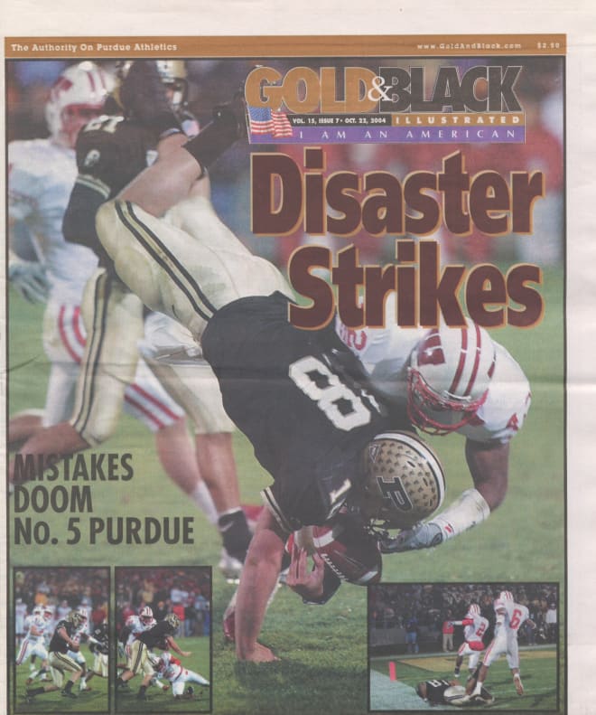 The disastrous "Orton Fiumble" image is hard for Purdue fans to view even 15-plus years later. 