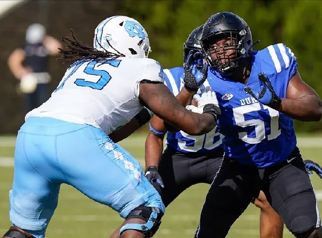 Joshua Ezeudu Taken By The Giants In The Third Round - TarHeelIllustrated