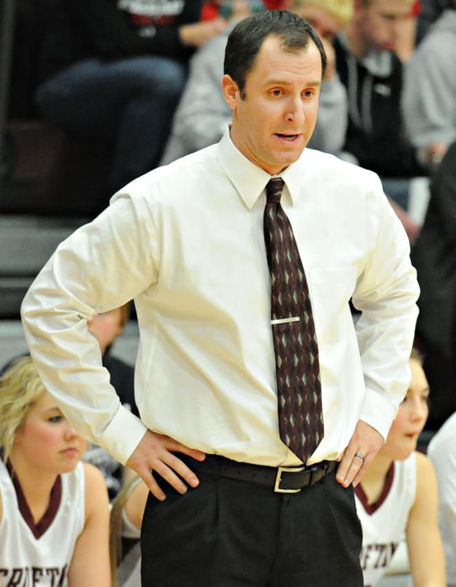 Aaron Losing, Crofton girls head basketball coach.
