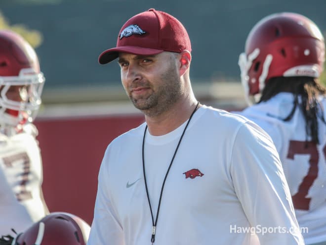 TE coach Barry Lunney Junior is a former Razorback and a former Fort Smith Southside player