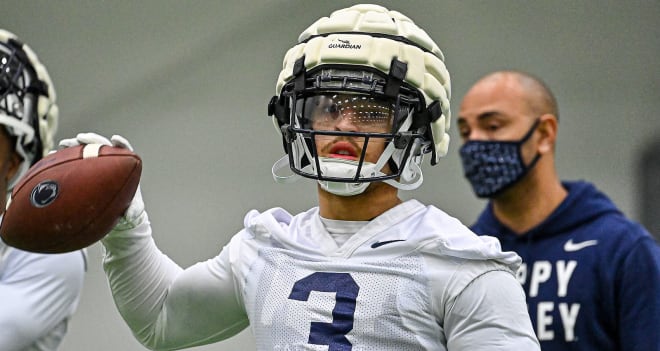 Penn State Nittany Lions football wide receiver Parker Washington surprised many by claiming a starting spot as a true freshman. 