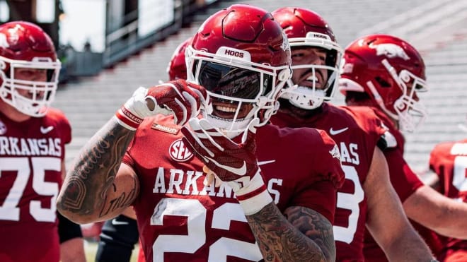 Arkansas RB Ja'Quinden Jackson