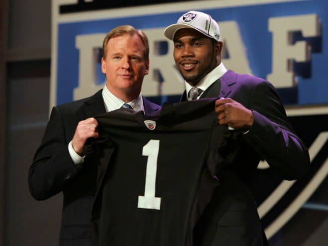 Darren McFadden was the fourth overall pick in the 2008 NFL Draft.