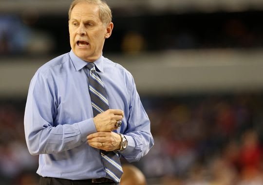 John Beilein and Michigan are two-point underdogs at Minnesota tonight. 