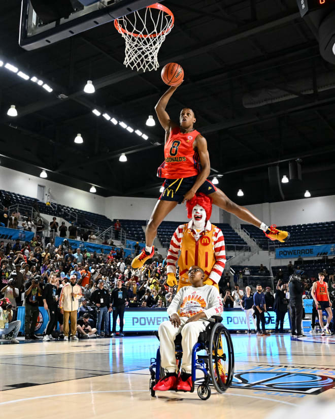 Photo Gallery Elmarko Jackson At The McDonald's Game/Dunk Contest