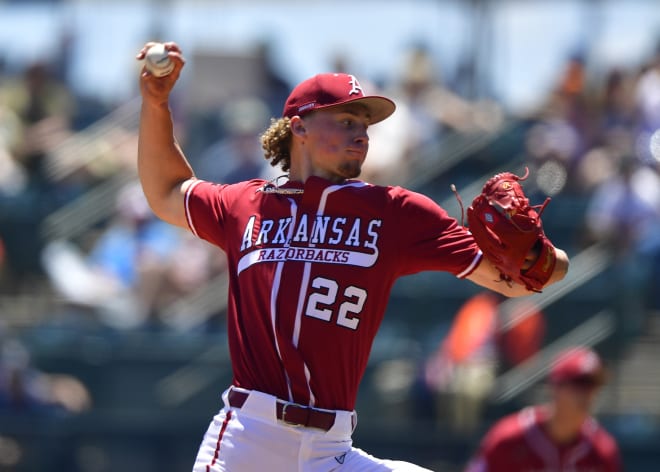 Arkansas pitcher Kevin Kopps drafted by Padres