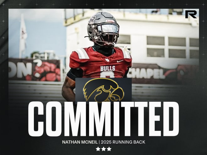 COMMIT Iowa Adds 2025 Three Star RB Nathan McNeil Hawkeye Beacon Iowa Hawkeyes Football Basketball Recruiting