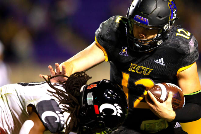 Holton Ahlers and East Carolina earn a bid to this season's Military Bowl in Annapolis on December 27.