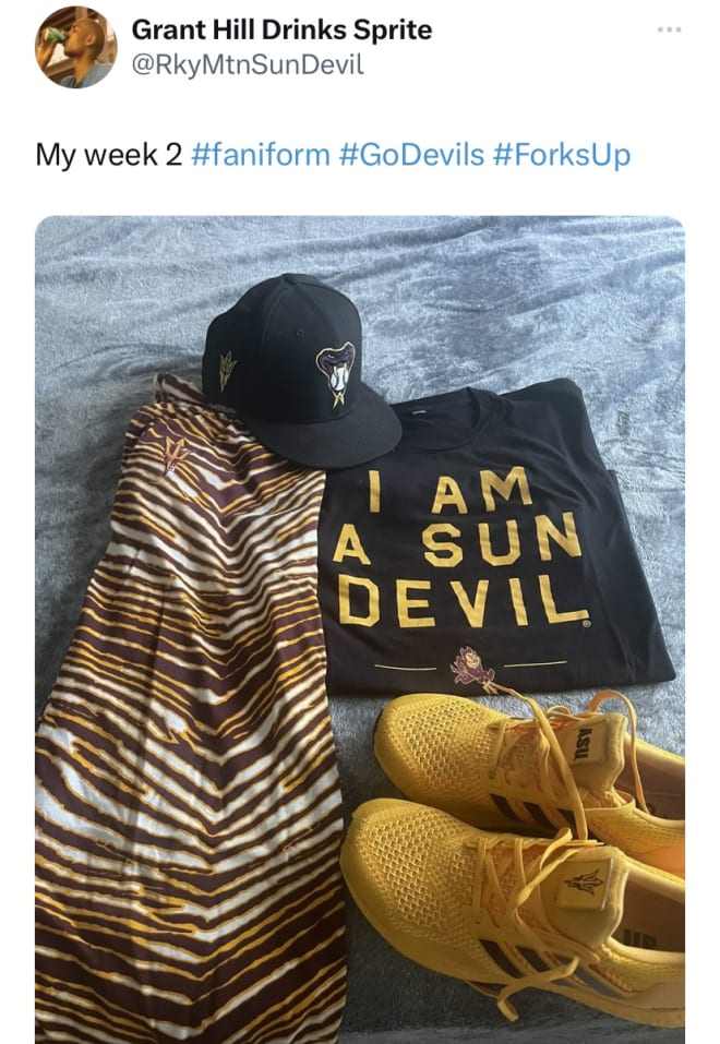 2023 Uniformity – Week 1: Sun Devils Wearing Traditional Opening