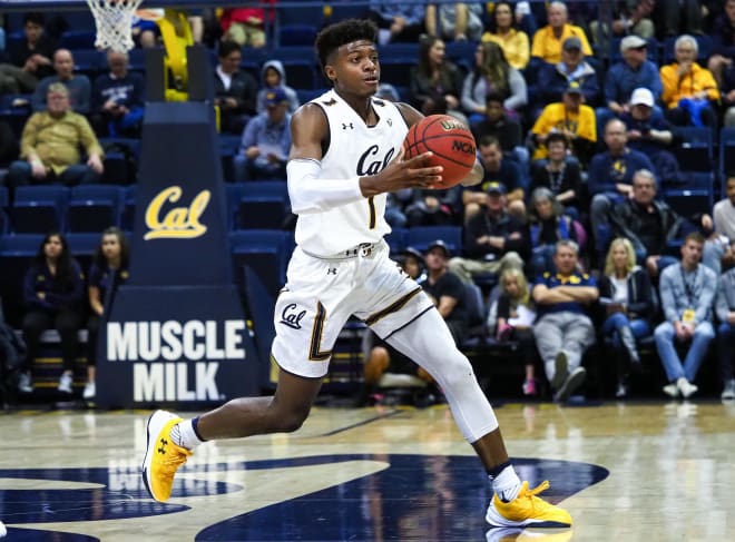 Darius McNeill during his sophomore year at Cal.