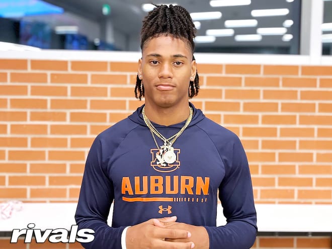 Na'eem Offord visited Auburn for the Ole Miss game.