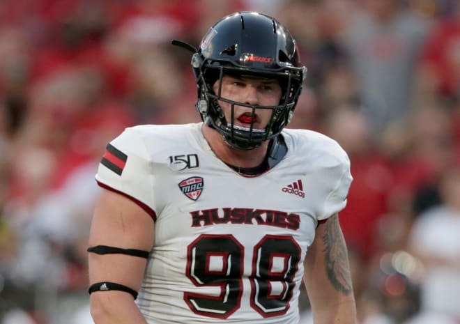 Grad transfer defensive tackle Jack Heflin will be joining the Iowa Hawkeyes this year.