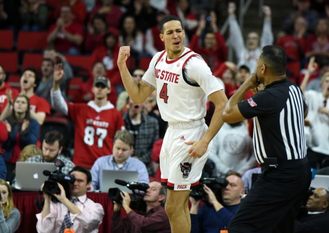 NC State Wolfpack basketball Jericole Hellems