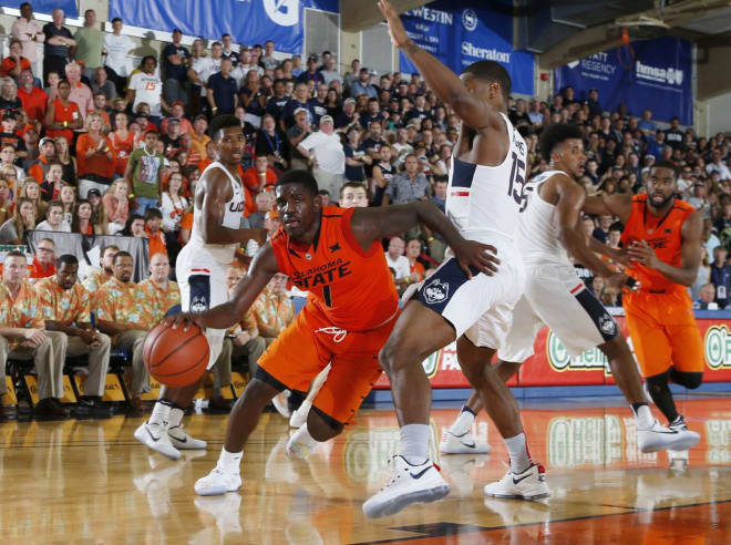 The Cowboys are led by sophomore guard Jawun Evans, averaging a team best 24.7 points per game. 