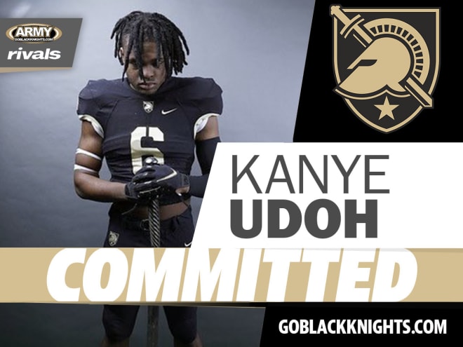 #-Star Army Football Commit, Kanye Udoh