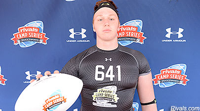 Gunnar Vogel roomed with fellow Ohio offensive lineman Nik Urban on his official visit.