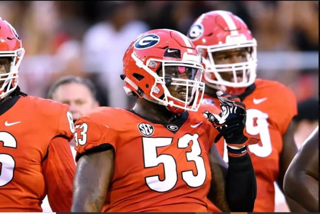 Georgia's offensive line faces another challenge Saturday at LSU.