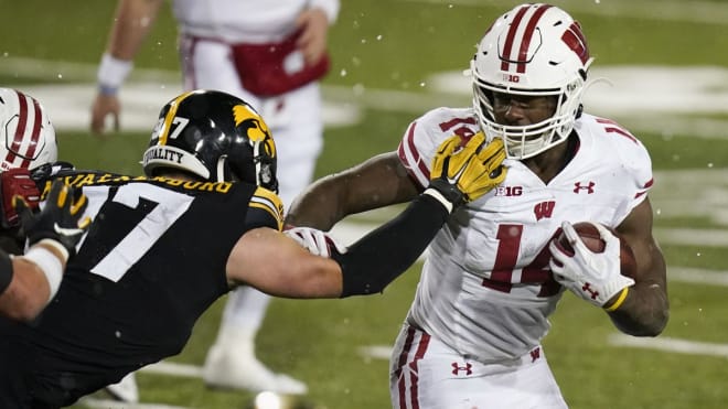 Watson rushed for more than 500 yards with the Badgers