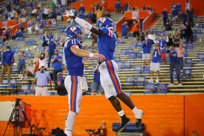 Florida Gators QB Kyle Trask returns to sideline