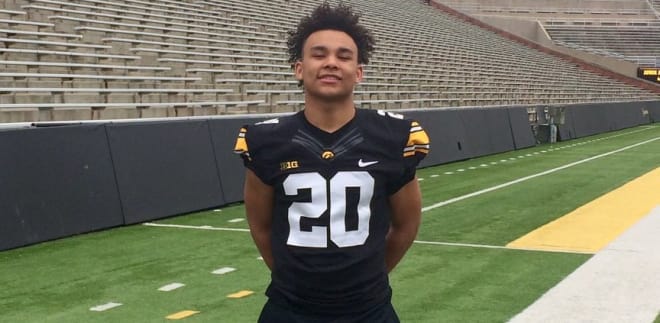 Class of 2019 wide receiver Kyren Williams added an offer from Iowa on Saturday.