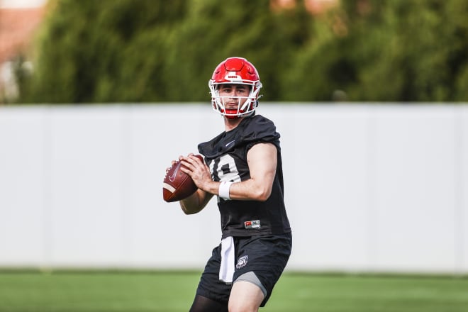 JT Daniels is enjoying his role as a leader.