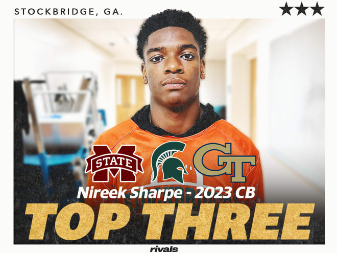 Nireek Sharpe narrows his recruiting to three programs