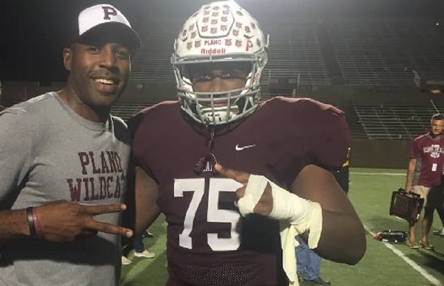 Plano (TX) offensive lineman Gerard Wheeler committed to Tulsa on Tuesday afternoon.