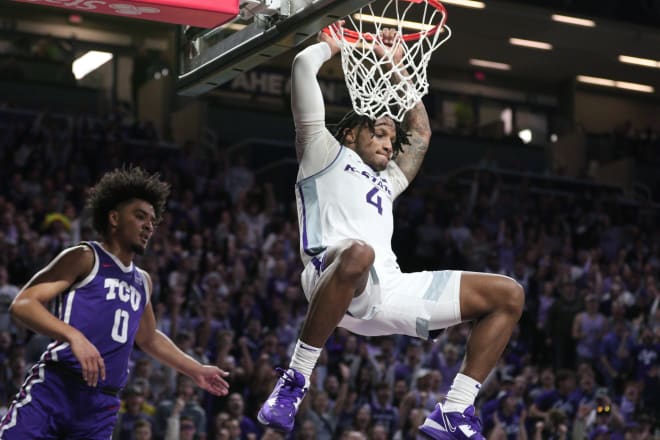 Kansas State senior guard Tykei Greene set a career high in points as a Wildcat during Tuesday night's win over TCU.