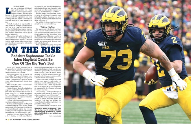 Andrew Stueber NFL Draft profile: What the Michigan OL can bring - On3