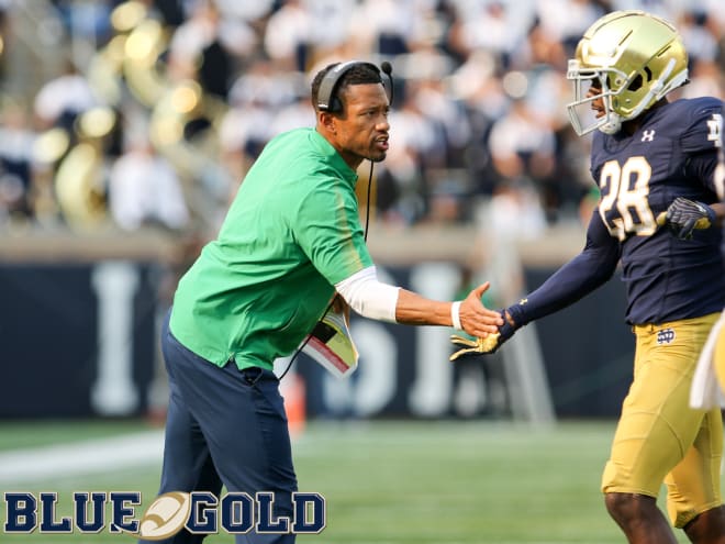 Notre Dame Fighting Irish football Marcus Freeman 