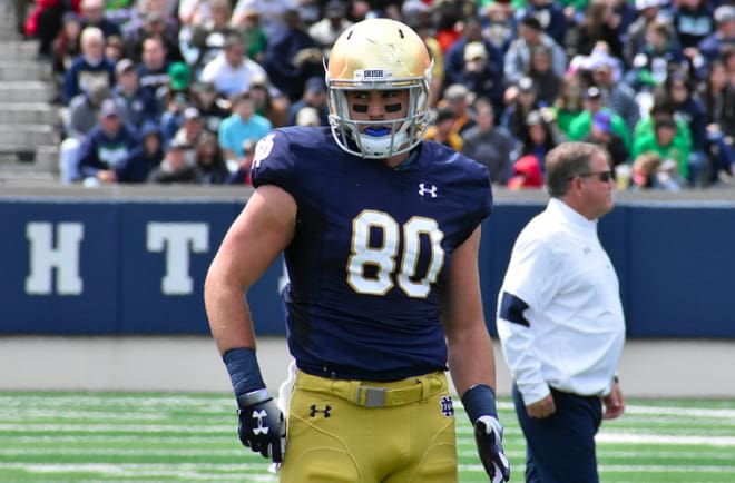 Senior tight end Durham Smythe is ready to become a major contributor in his final season.